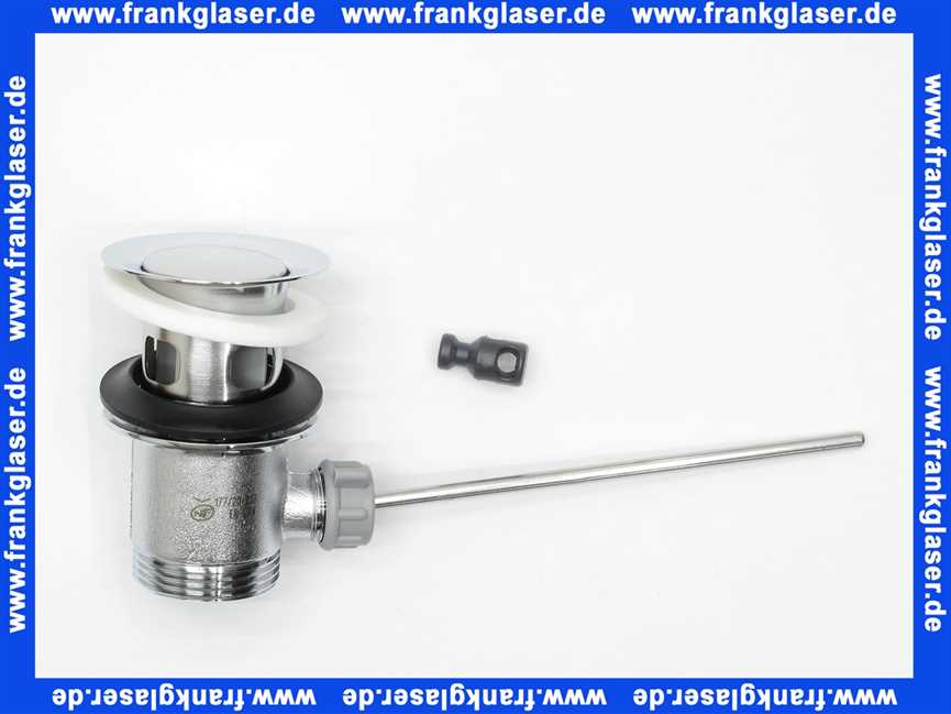 28910-C Kaja Ablaufgarnitur 1 1/4 , in chrom