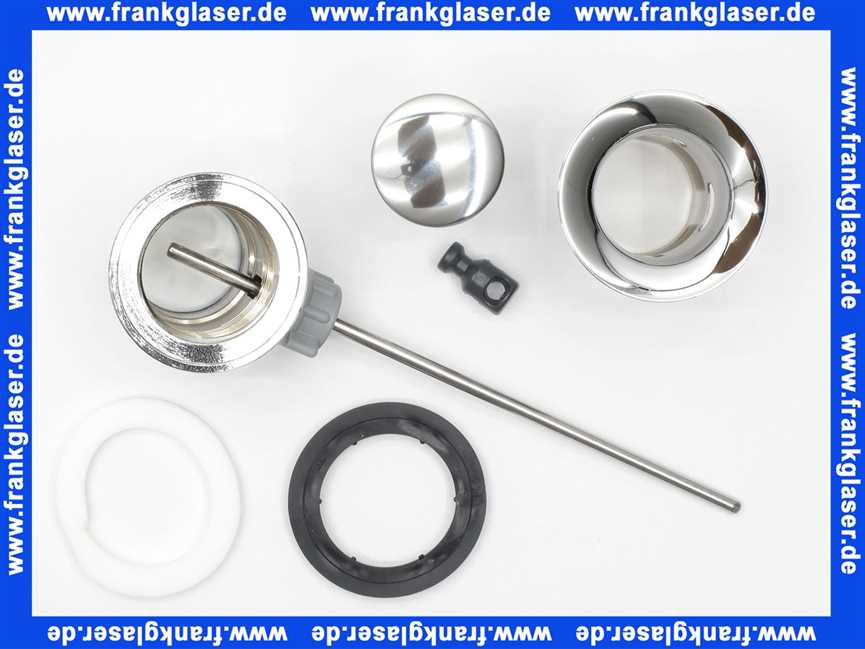 28910-C Kaja Ablaufgarnitur 1 1/4 , in chrom