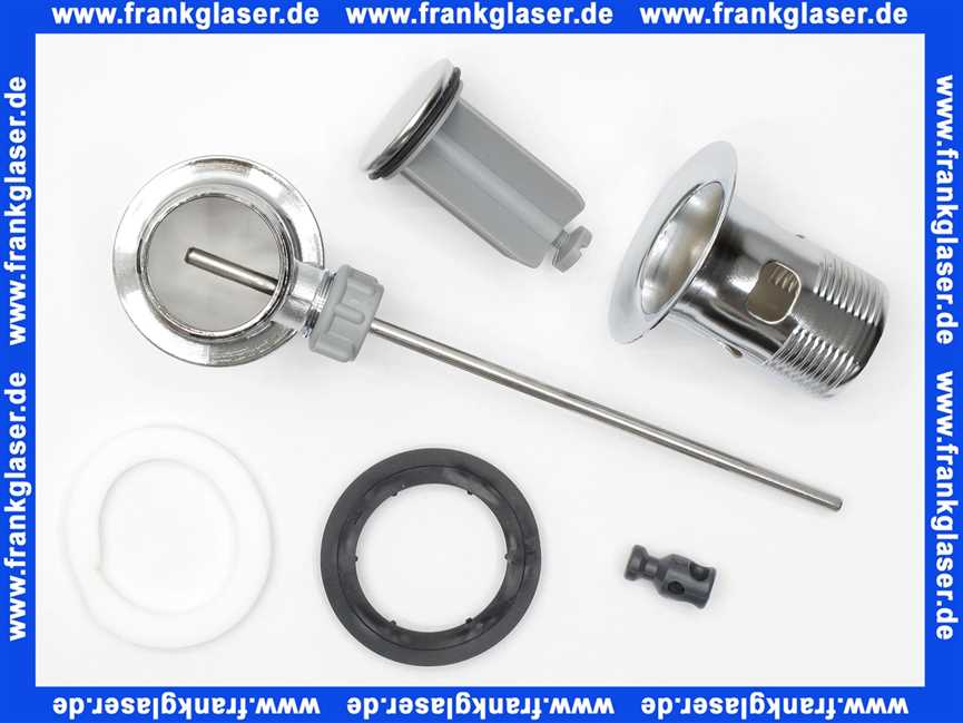 28910-C Kaja Ablaufgarnitur 1 1/4 , in chrom