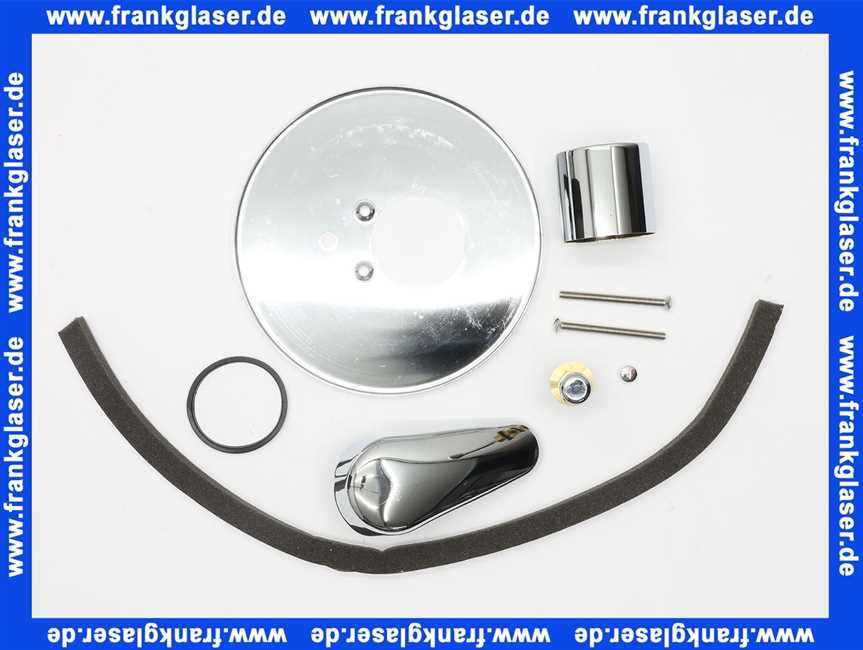 33452C Kaja mix Fertigmontageset für EH-UP-Wannenbatterie verchromt mit Umsteller