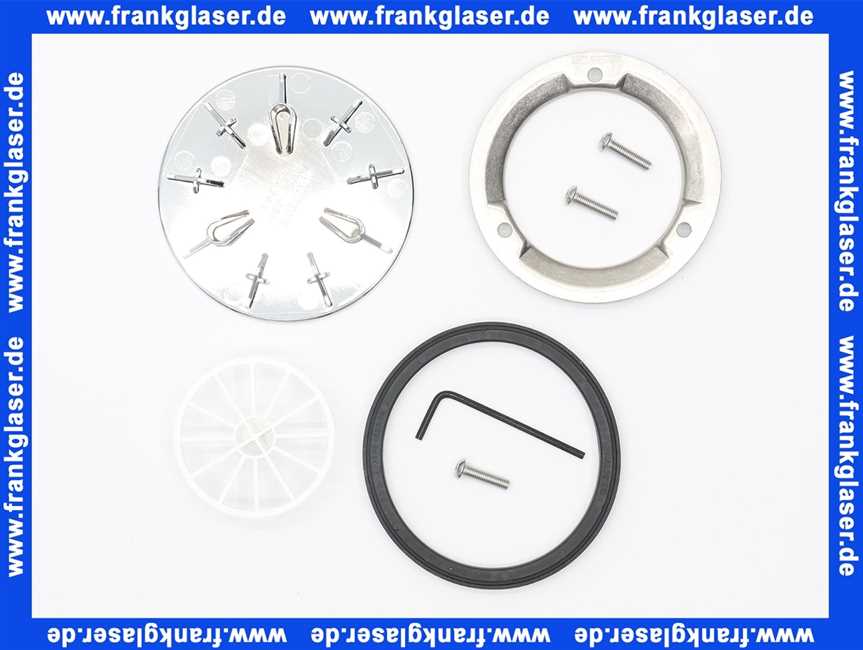 687744740999 Kaldewei Servicedeckel Kit zu KA90 verchromt