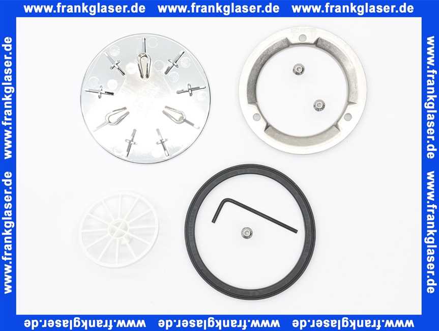 687744740999 Kaldewei Servicedeckel Kit zu KA90 verchromt