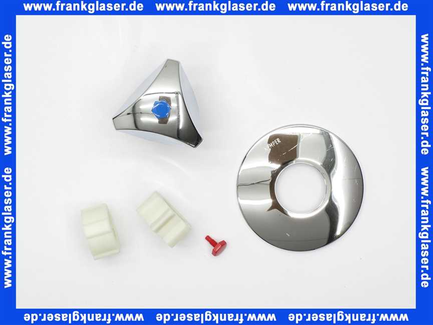 5880002500 Kemper Fertigmontage Set Griff chrom