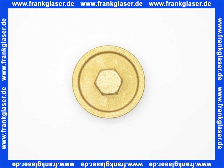 B31058550700100 Kemper Überströmkappe aus Rotguss