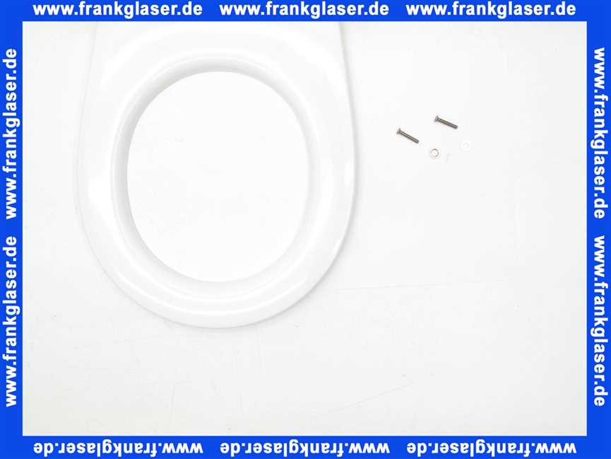 571150 Keramag WC-Sitz Visit mit Deckel Scharniere Edelstahl, weiss