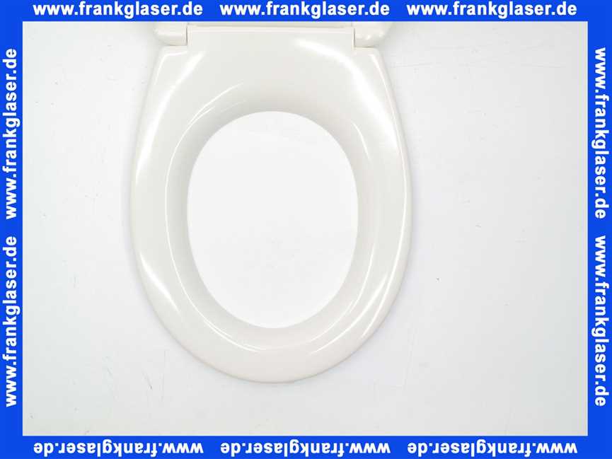 572165068 Keramag WC-Sitz Renova Nr. 1 alte Ausführung in Pergamon mit Sitz- und Deckelpuffern und Scharnieren