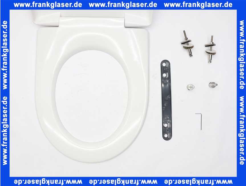 Keramag WC-Sitz Renova Nr.1 mit Edelstahlscharnieren abnehmbar weiß