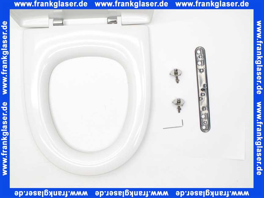 574905000 Keramag WC-Sitz VIVANO weiss, Scharniere Edelstahl mit Absenkautomatik