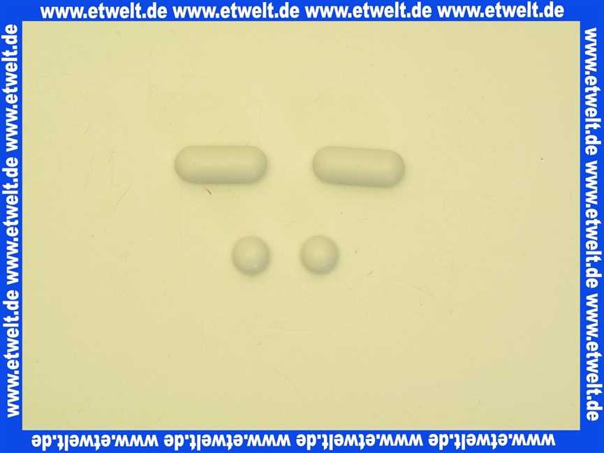598048 Keramag Puffersatz zu Wc-Sitz mit Deckel