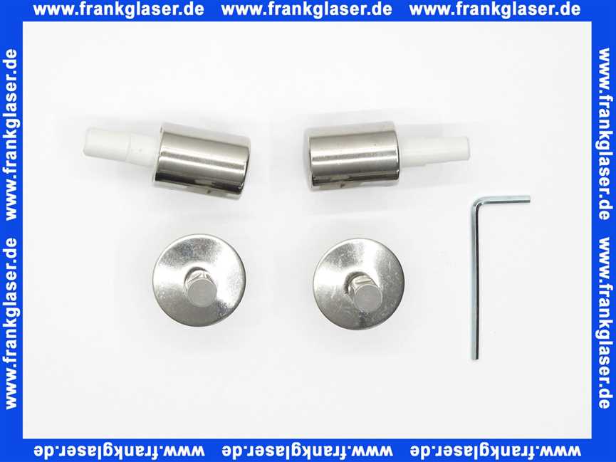 598058 Keramag Scharniersatz Edelstahl