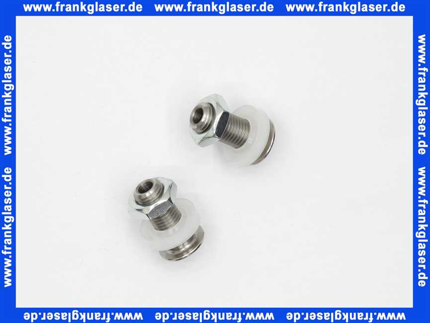 598175000 Keramag Befestigung Gewindehülse für Scharnier zu WC-Sitz Befestigung von vorne