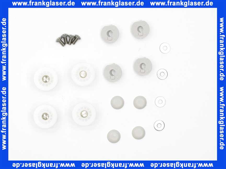 2533892 Kermi Laufrollen zur Nova ERD in silber
