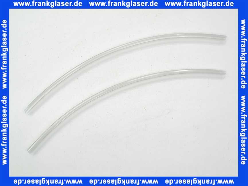 2534064 Kermi Satz waagerechte Dichtleisten zu Diana Swing XP 1/4 Kreis-Kabine BJ 2010