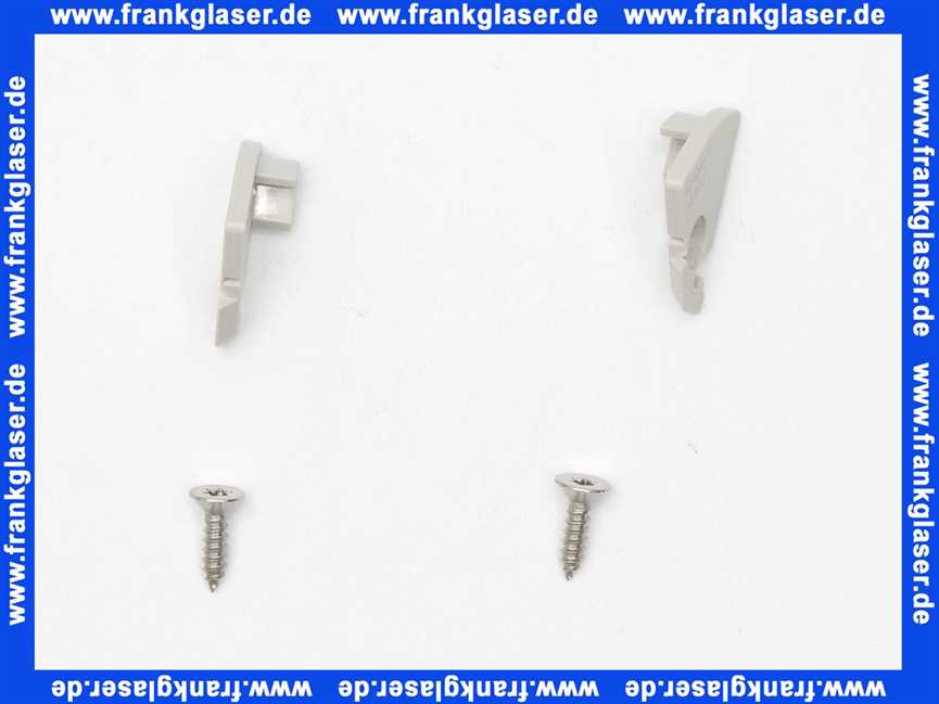 4287RL Kermi Abdeckung Türleiste rechts und links komplett mit Schrauben