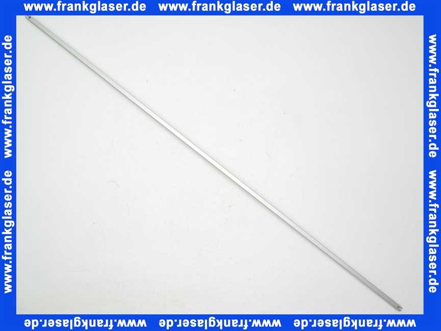 46100A Kermi Rahmenprofil zu Vario 2000 V2FW36 H: 1400 mm, Alu matt