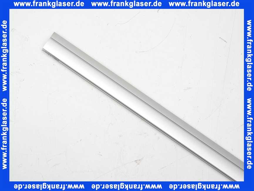 46100A Kermi Rahmenprofil zu Vario 2000 V2FW36 H: 1400 mm, Alu matt