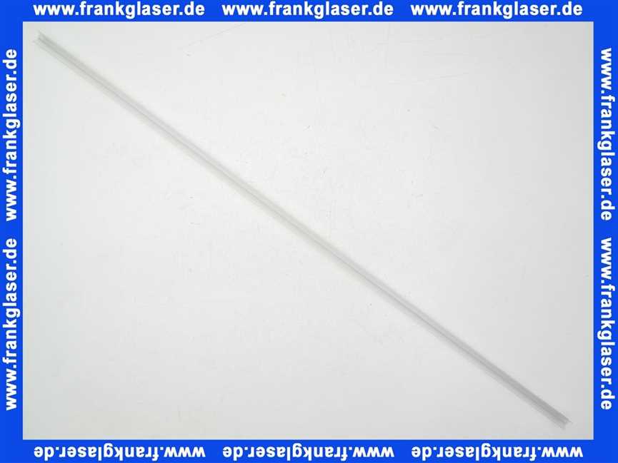 5134 Kermi Waagerechte Dichtleiste für Rialto XS gerade Bauform