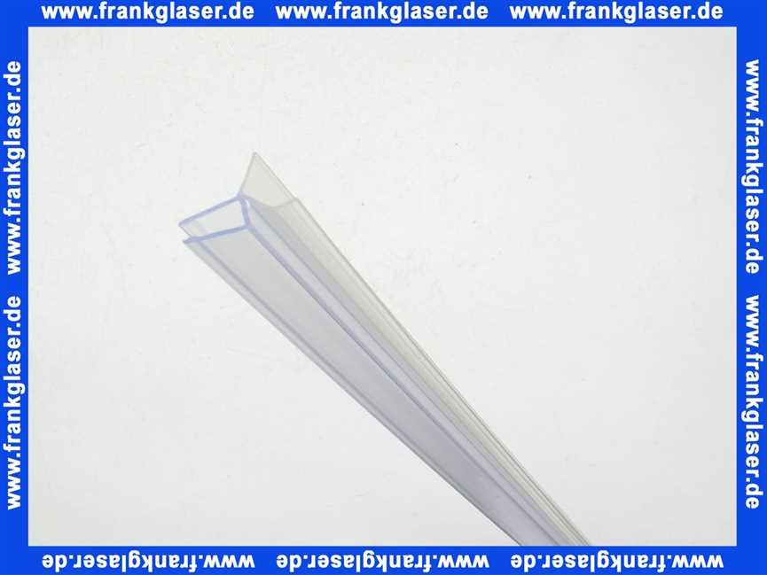 5134 Kermi Waagerechte Dichtleiste für Rialto XS gerade Bauform