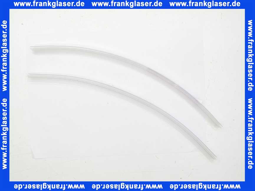 5134 Kermi Waagerechte Dichtleisten für RX 2RS Satz für Duschtüre