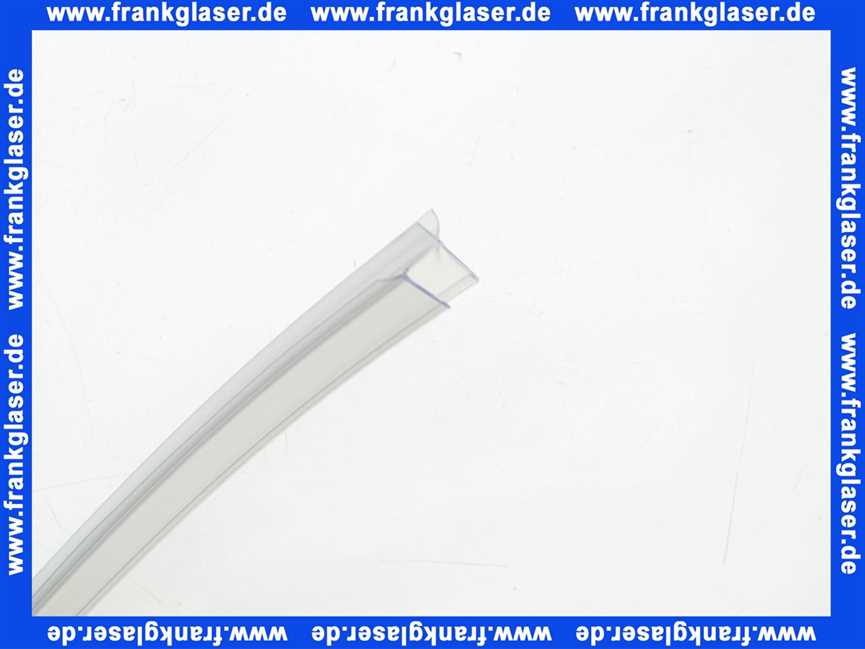 6069 Kermi Gleitdichtung für Duschabtrennung Bella ERD 1/4 Kreis Baujahr 1992