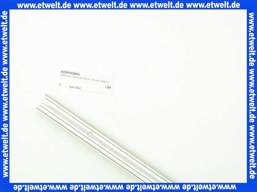 6805AGEB Kermi Leiste gebogene Ausführung inkl. Ecke Li+re 6660R+6660L