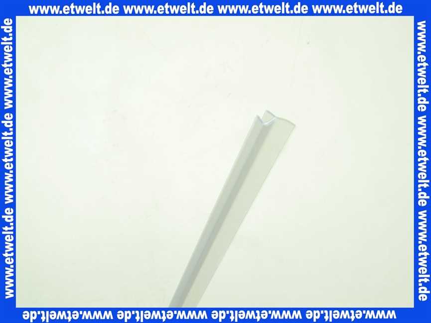 6925 Kermi Dichtleiste für Pendeltür Gloria PTD10018