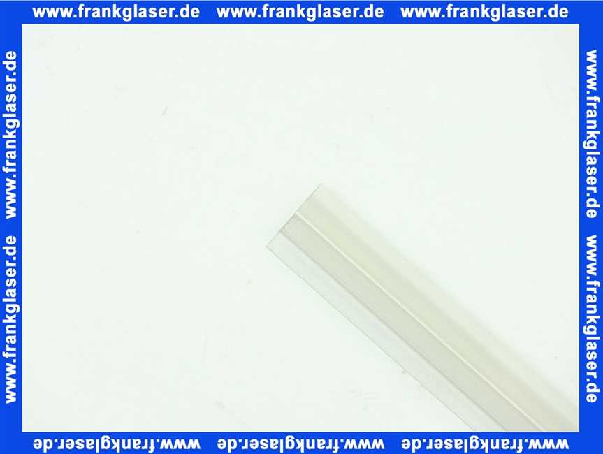 7032 Kermi Spritzschutzprofil unten waagerecht für Kermi Bella 1 Meter (Alternativartikel)