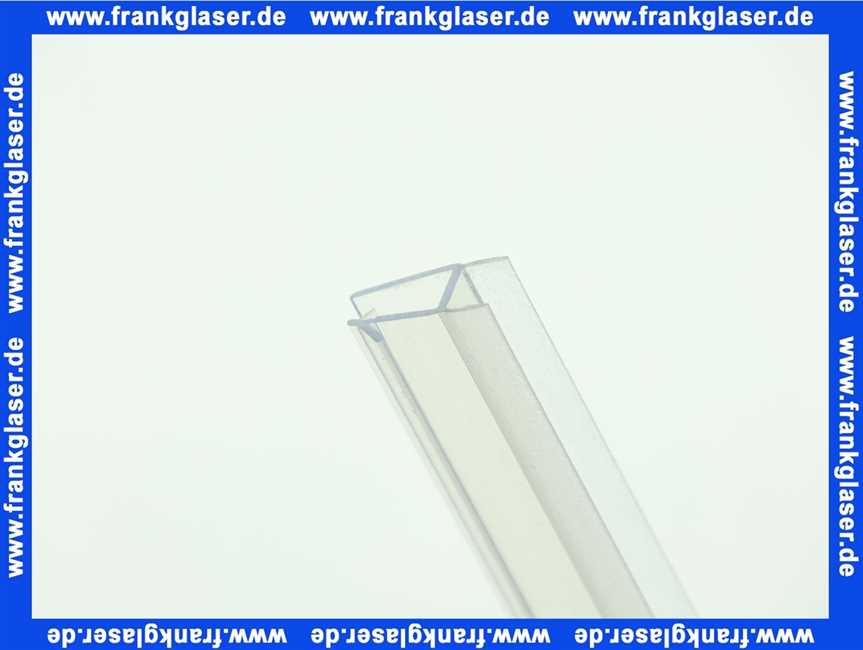 7032 Kermi Spritzschutzprofil unten waagerecht für Kermi Bella 1 Meter (Alternativartikel)