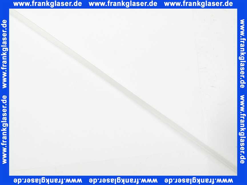 8306 Kermi Dichtprofil senkrecht für Serie Bella in Silber