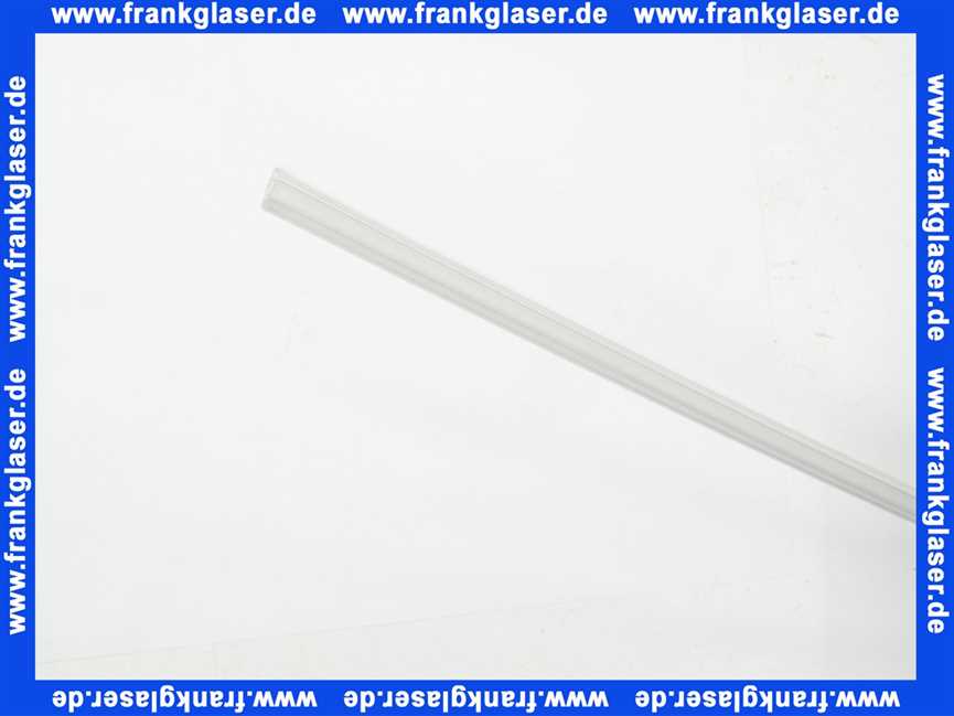 8306 Kermi Dichtprofil senkrecht für Serie Bella in Silber