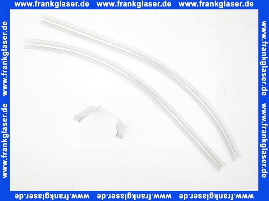 9527 Kermi untere Dichtlesite zu Siesta Viertelkreisdusche