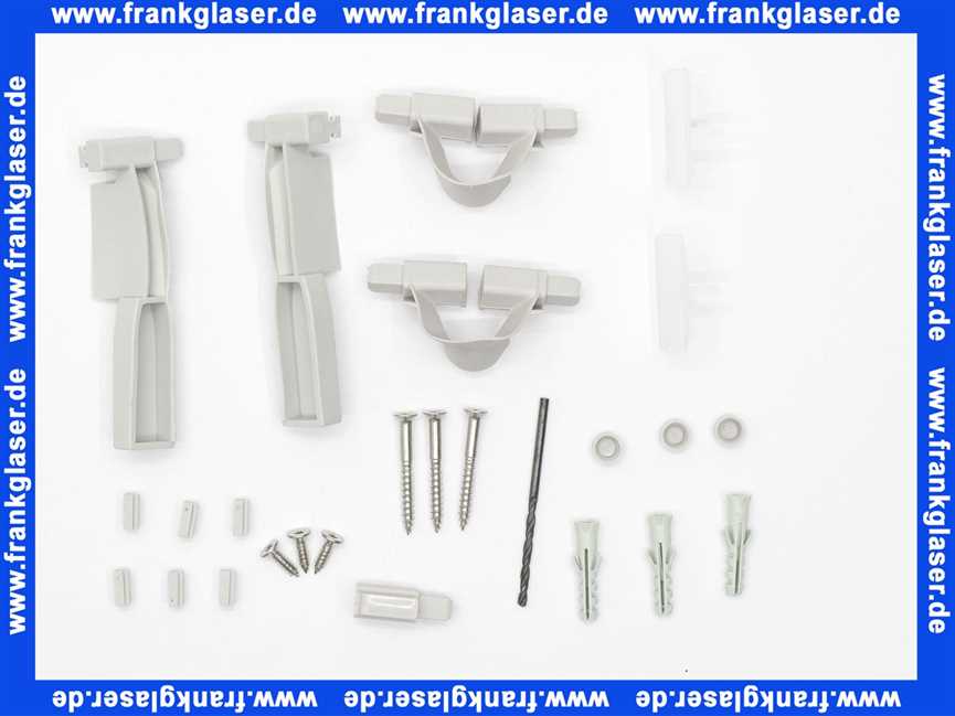 V2FW3 Kermi komplettes Zubehör zu Duschtüre