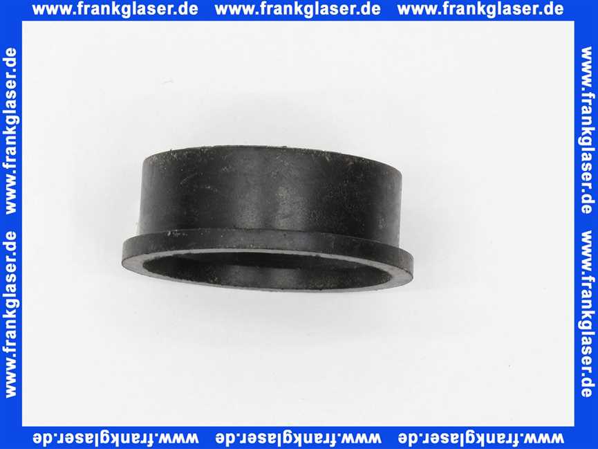 Kessel Gumminippel DN 40x40 schwarz 680020