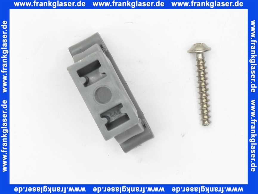 Kessel Befestigung für Tauchrohr für Aqualift S, Sicherungsklip, Schraube 680777