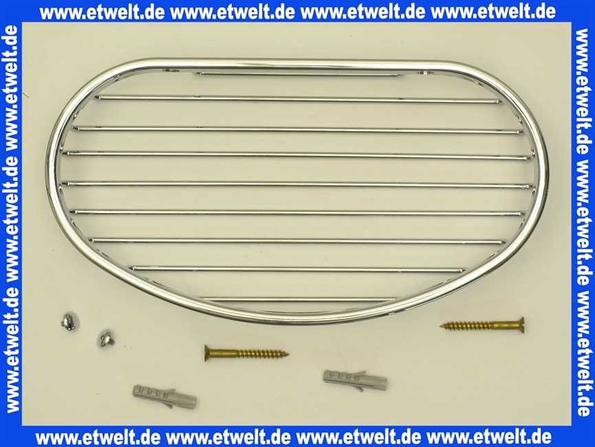 11658010001 Keuco Schwammkorb Elegance 11658, Einsatz anthrazit, verchromt