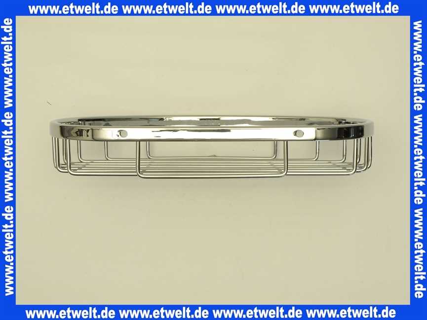 11658010001 Keuco Schwammkorb Elegance 11658, Einsatz anthrazit, verchromt