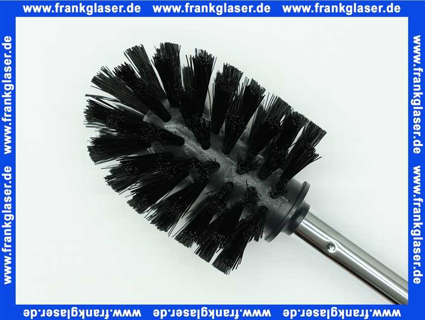 14972014001 Keuco Toilettenbürste Plan 14972, verchromt, Bürstenkopf schwarz