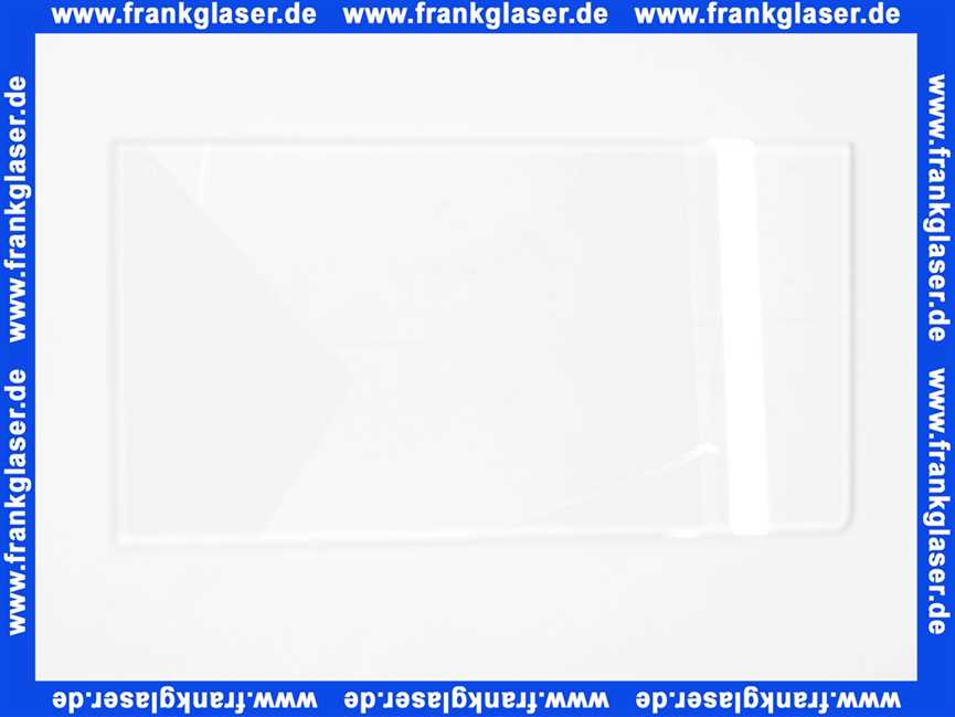 306092 Keuco Glasablage,Ersatzt.SPS, 217,5x115,4 mm, für SPS 05601, 15001