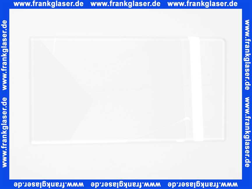 306092 Keuco Glasablage,Ersatzt.SPS, 217,5x115,4 mm, für SPS 05601, 15001