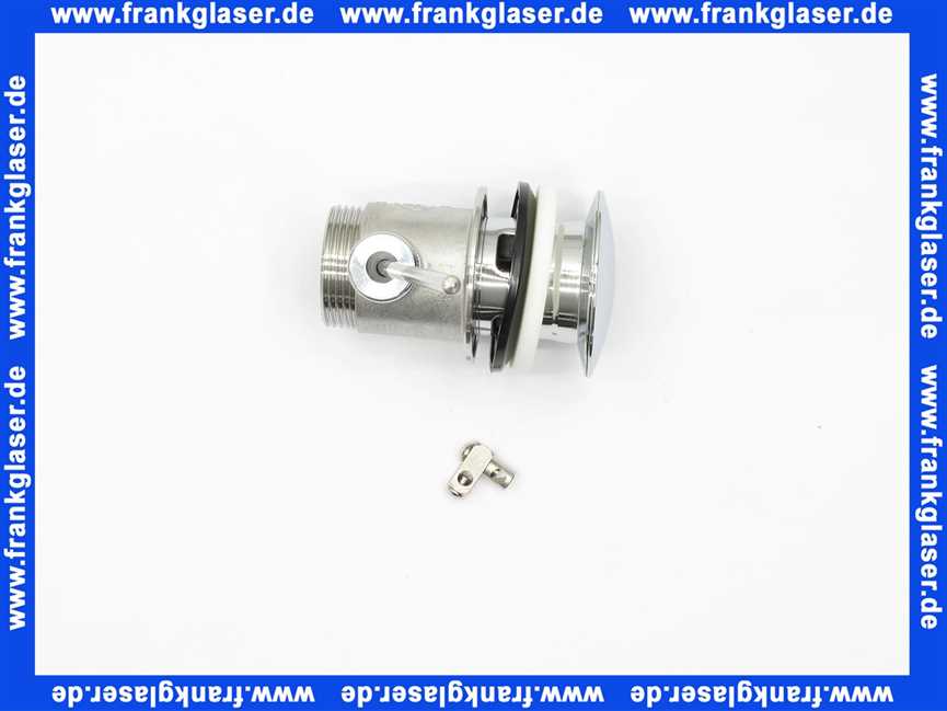 50100010019 Keuco Ablaufgarnitur Ersatzt.Arm. 50100, mit Verschluss, verchromt,