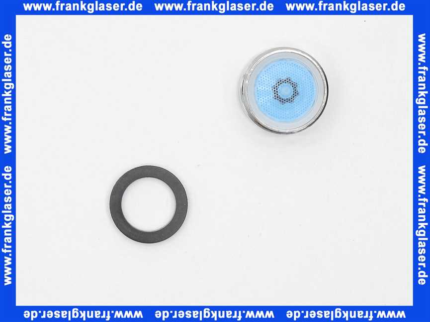 50100010302 Keuco Strahlregler Ersatzt.Arm. 50100, verchromt, M24x1 AG hellblau,