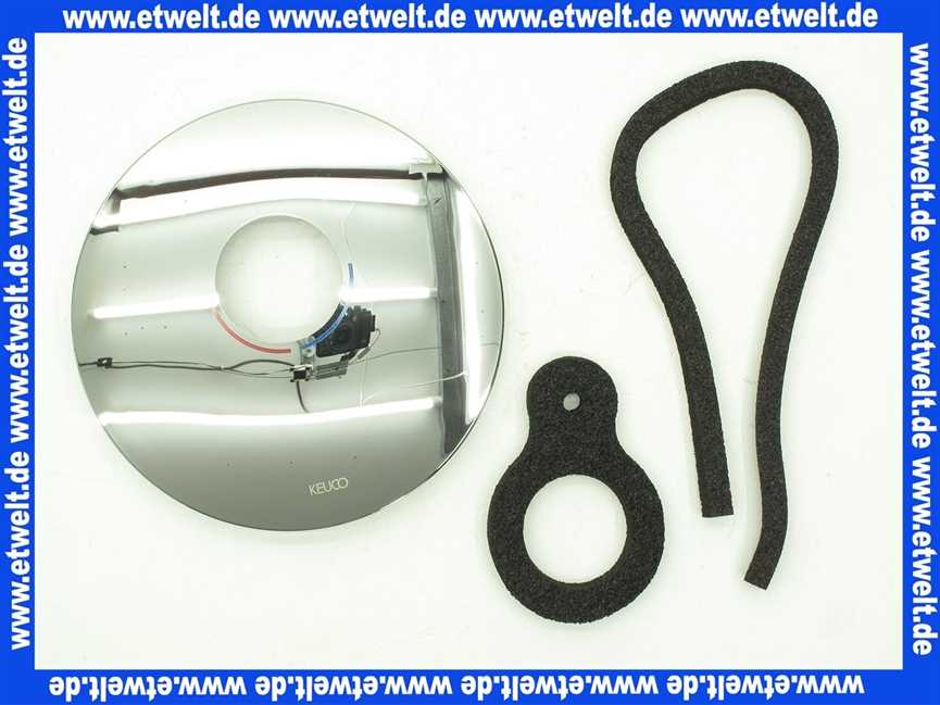 50114010033 Keuco Blende Ersatzt.Arm. 50114, verchromt, passend zu 54971