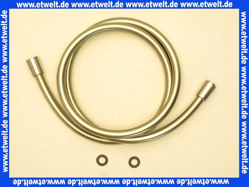 54995071600 Keuco Brauseschlauch Plan 54995 Edelstahl-finish, 1600 mm