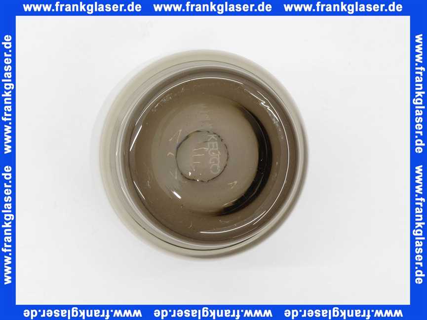 Keuco Mundglas Rauchkristall- Glas Elegance 01650, lose 01650008000