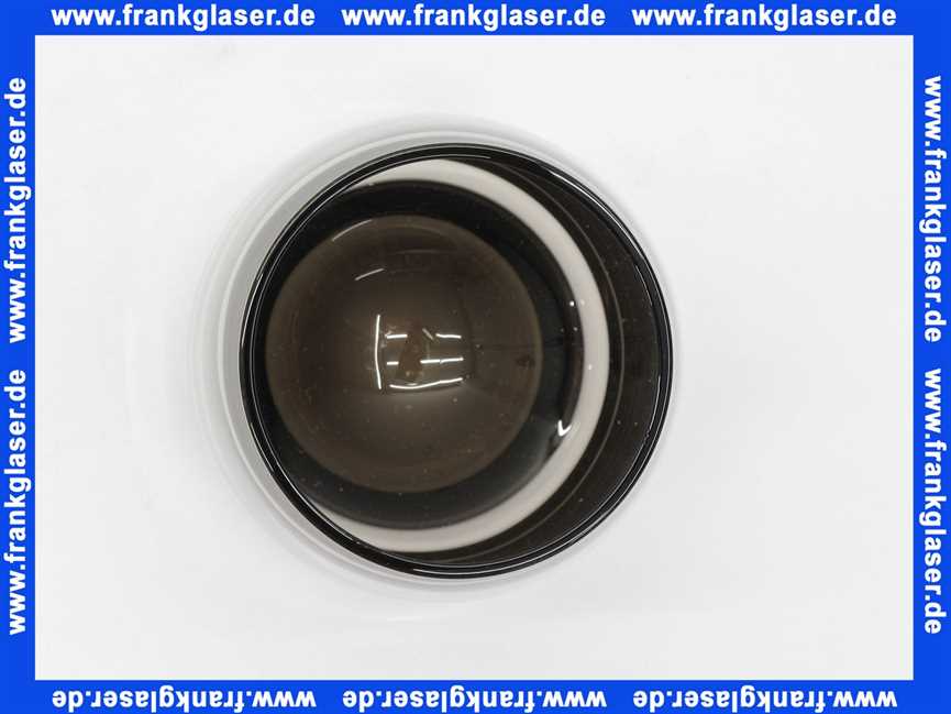 Keuco Mundglas Rauchkristall- Glas Elegance 01650, lose 01650008000