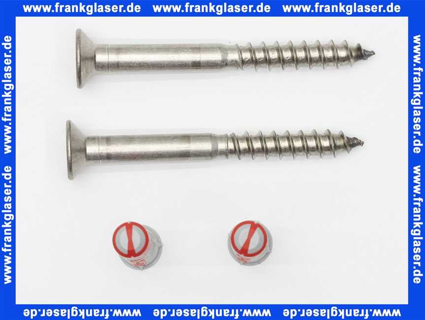 Keuco Befefestigungs-Set 2 Plan Care 34991, 2xSenkschraube 10x80 V2A 2xDübel UX12 34991000100