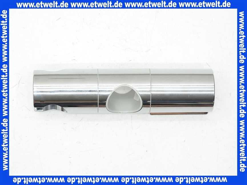 50100010625 Keuco Brauseschieber Brausehalter zu Brausestange verchromt
