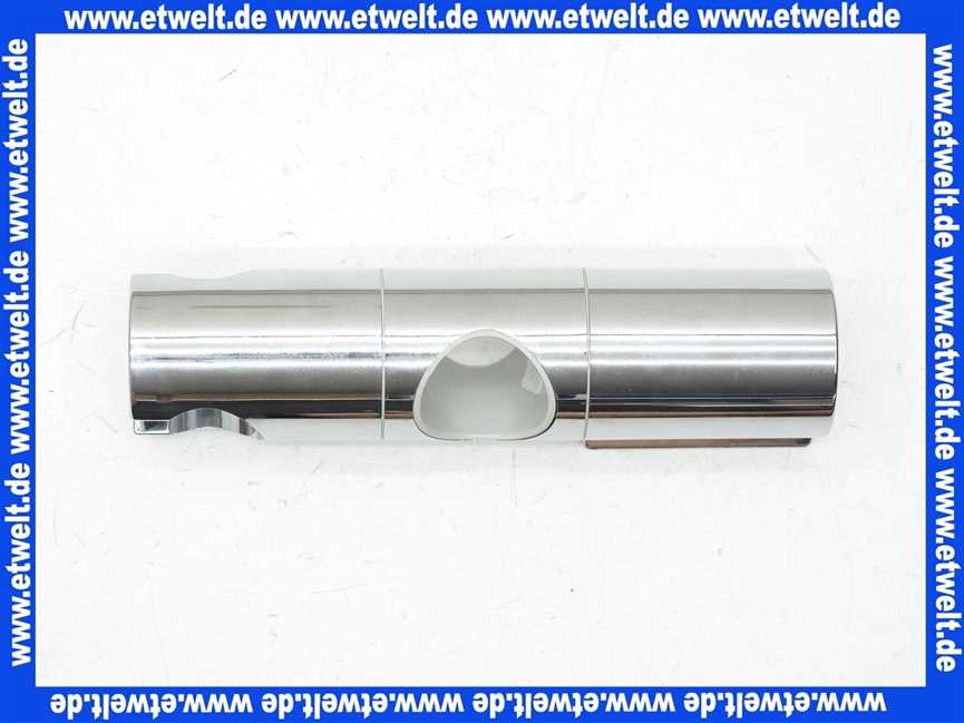 50100010728 Keuco Brauseschieber Brausehalter zu Brausestange verchromt