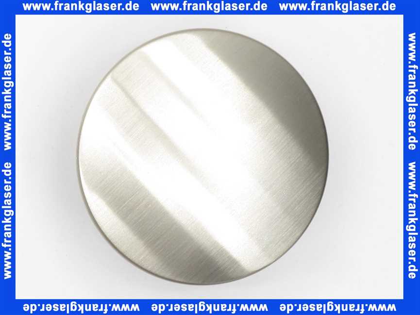 Keuco Haube Armaturenzubehör 59903, für Schaftventil, Edelstahl-finish 59903070000