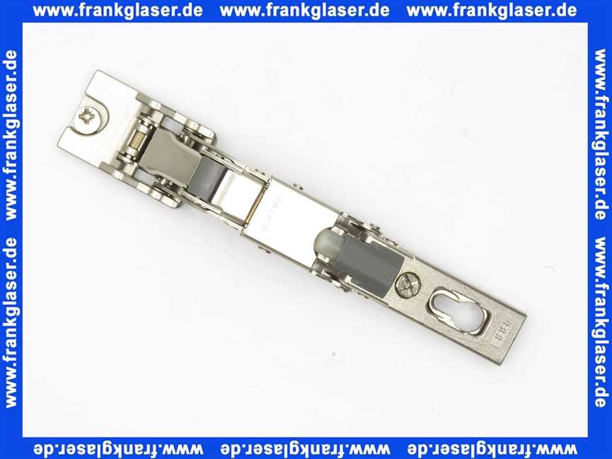 Keuco Scharnier für Spiegelschrank 90108 mit Zuhaltung/Dämpfung 110 Grad Öffnungswinkel 90108000012